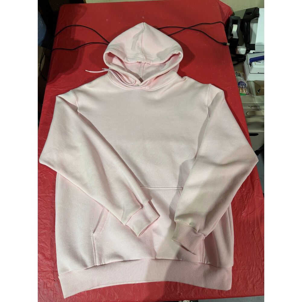 H&M Divided Light Pink Pullover Hoodie - Size Large